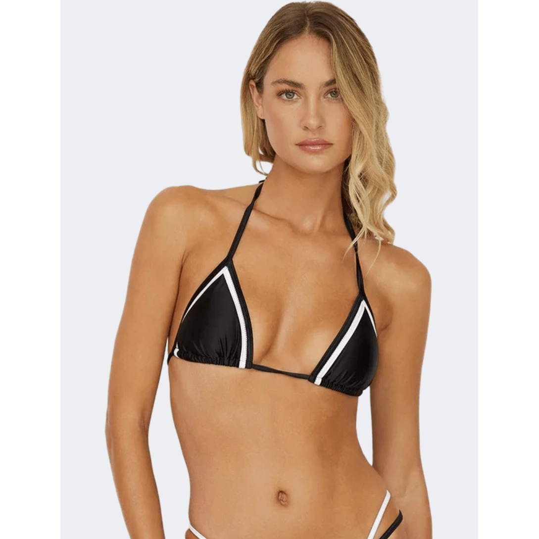 Pq Swim Raven Tri Top Women Beach Bra Black - Medaid International