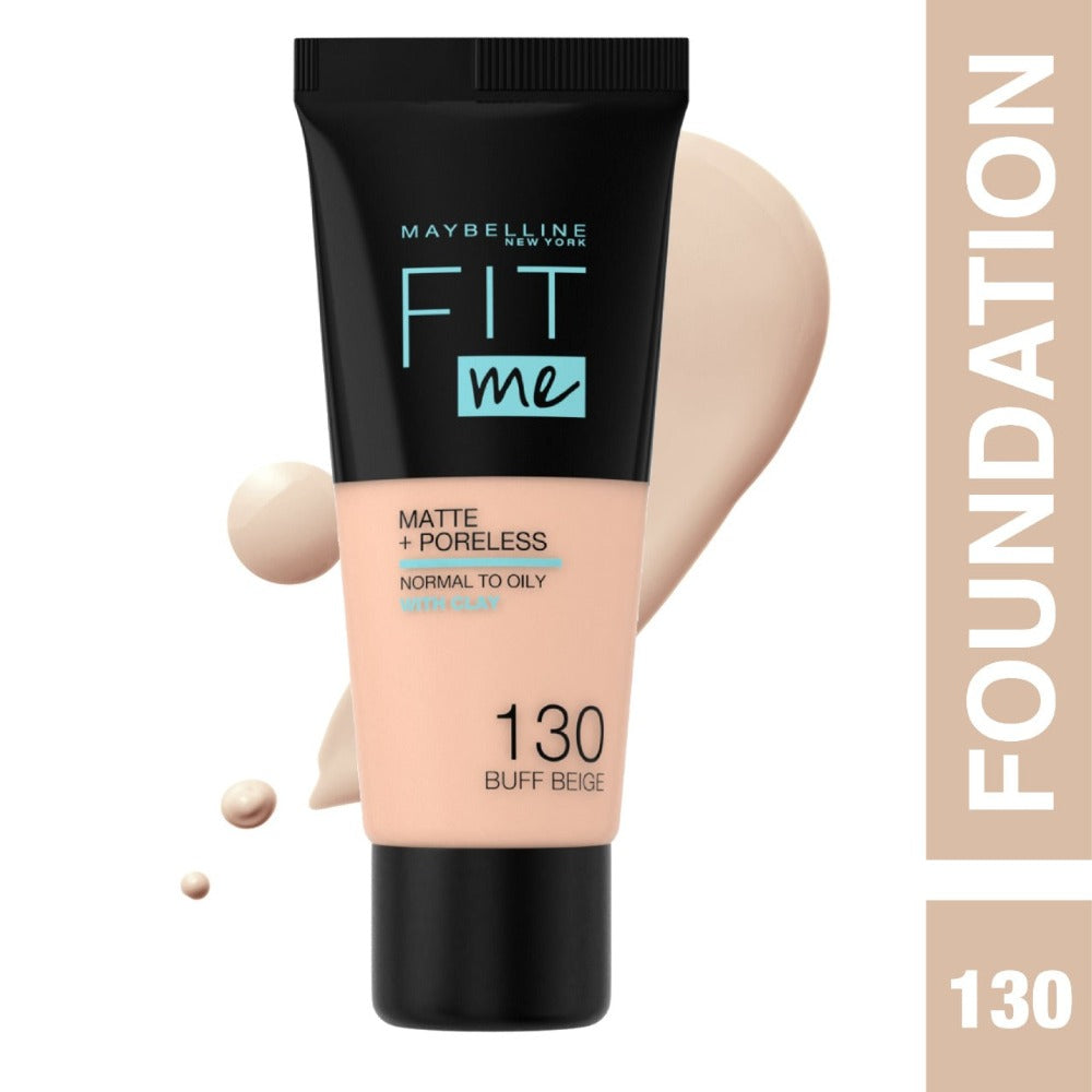 Maybelline Fit Me Matte + Poreless Liquid Foundation - 30 ml - Medaid