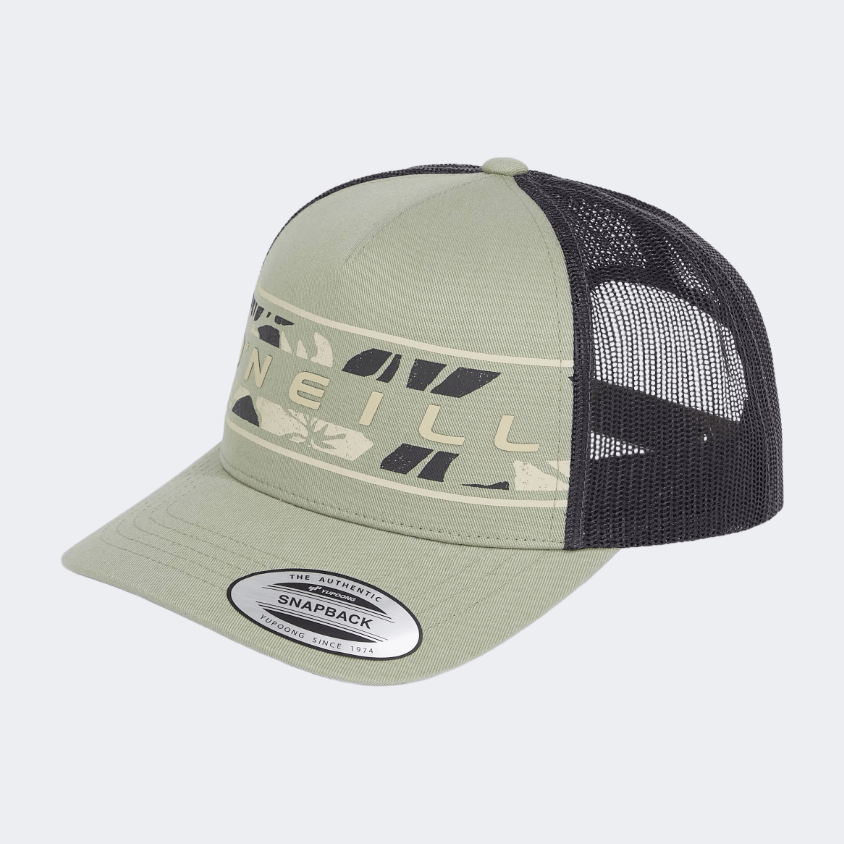 Oneill Flower Trucker Men Lifestyle Cap Green - Medaid International