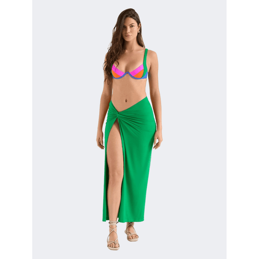 Oneone Siena Long Skirt Women Beach Skirt Mantis Green - Medaid International