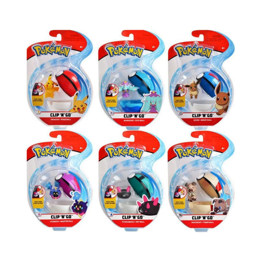 Pokemon Clip N Go (1 Random) - Medaid International