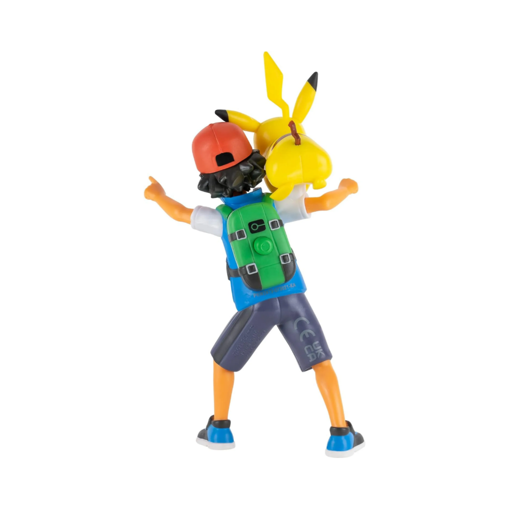 Pokemon Battle Feature Figure Ash + Pikachu - Medaid International