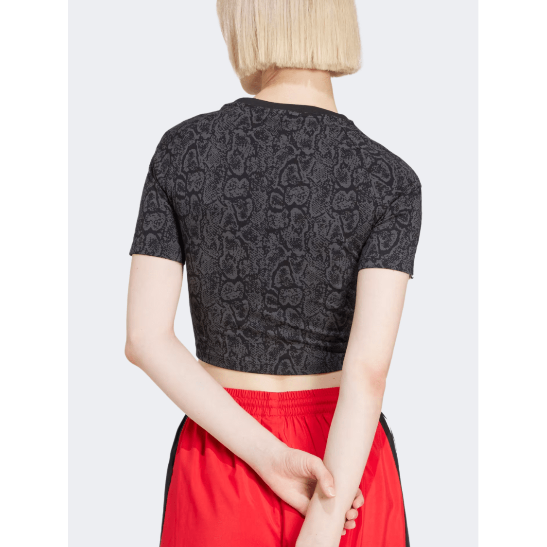 Adidas Snake Women Original T-Shirt Black/Multicolor - Medaid International