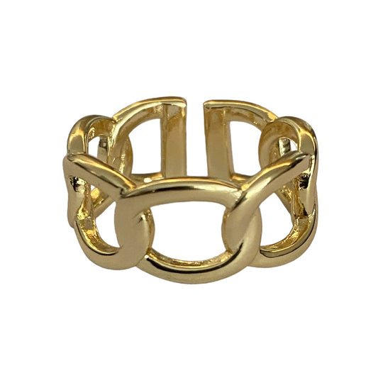 Chain gold ring accessory #4013 - Medaid International