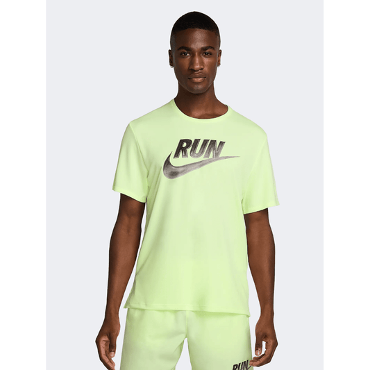 Nike Miler Run Energy Men Running T-Shirt Barely Volt - Medaid International