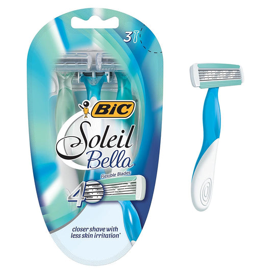 BIC Soleil Bella 4 blades (3 razors) - Medaid - Lebanon