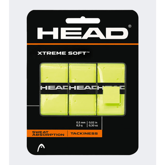 Head Xtreme Soft Tennis Grip Yellow - Medaid International