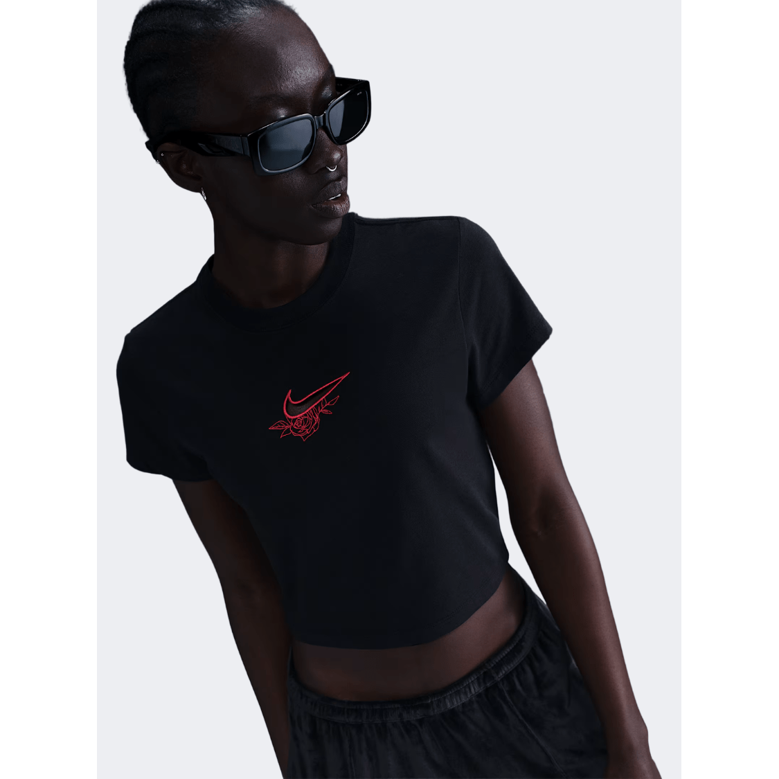 Nike Sportswear Chill Knit Women Lifestyle T-Shirt Black - Medaid International