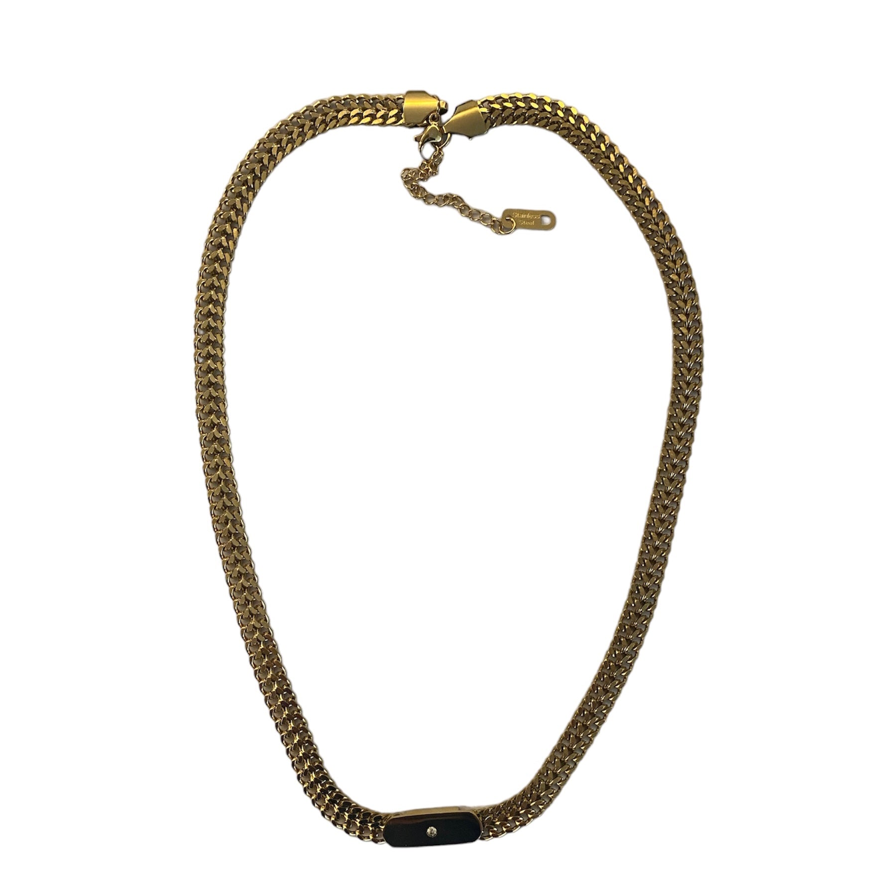 Golden link necklace accessory #4061 - Medaid International