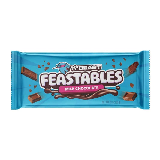 MR BEAST FEASTABLES - MILK CHOCOLATE 60g - Medaid International