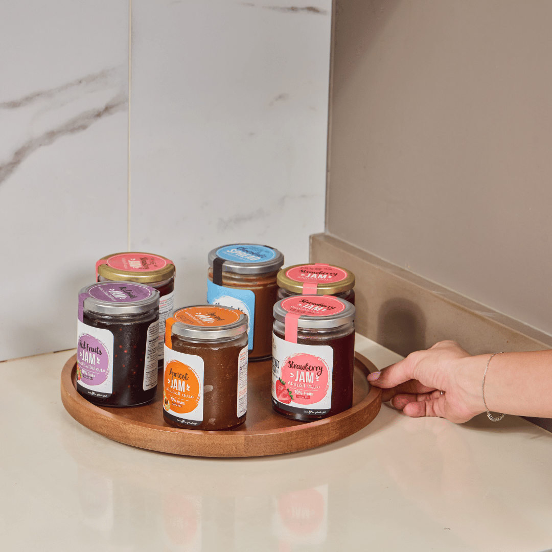 Walnut Spinning Tray