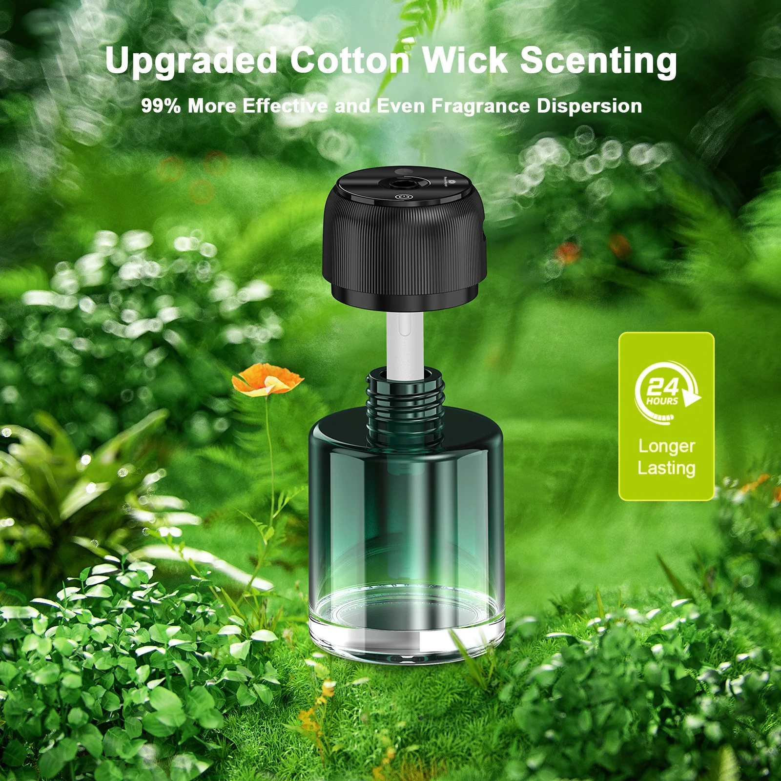 Car Humidifier Fragrance With Laser Light - Medaid International