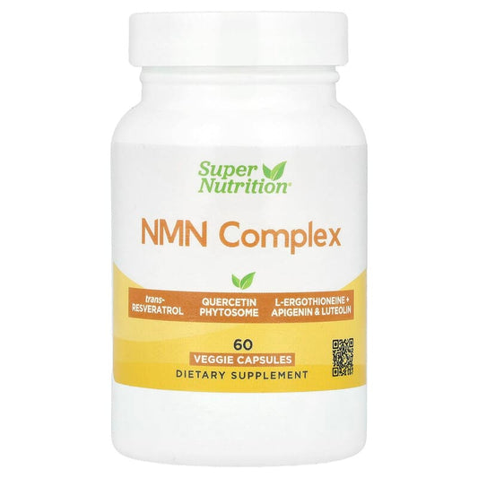 Super Nutrition, NMN Complex, 60 Veggie Capsules - Medaid International