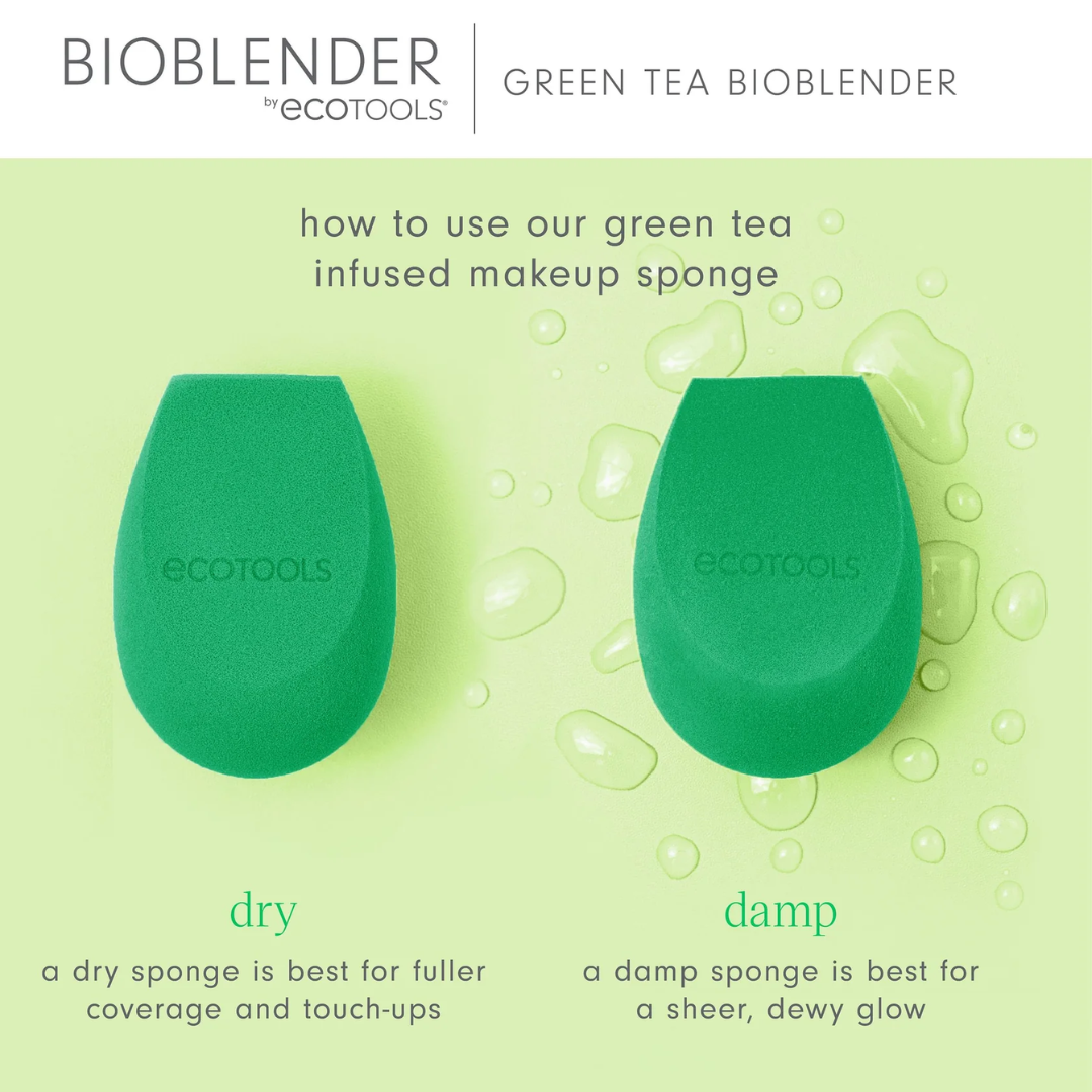 Ecotools Green Tea Bioblender Sponge - Medaid