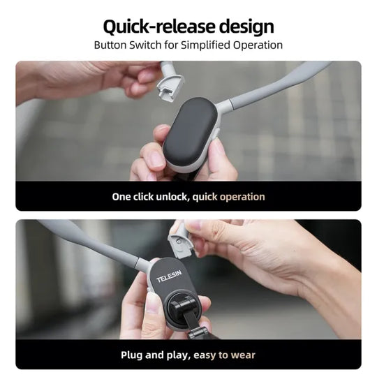 Magnetic Neck Mount for Phone Holder - TELESIN - Medaid International