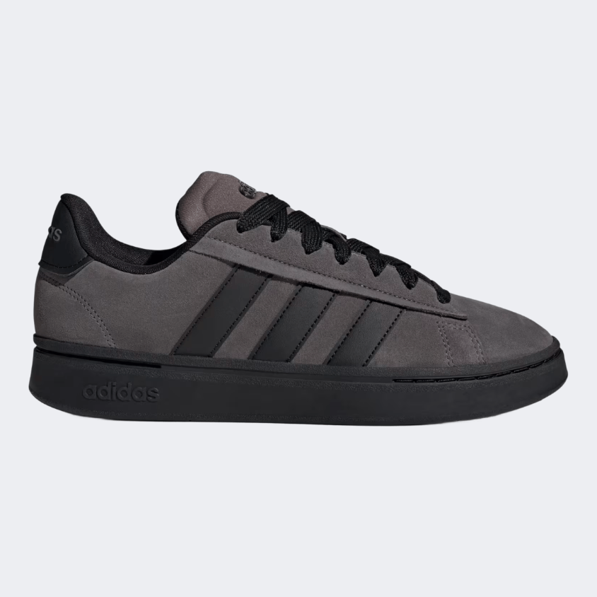 Adidas Grand Court Alpha 0 Men Sportswear Shoes Charcoal/Black - Medaid International