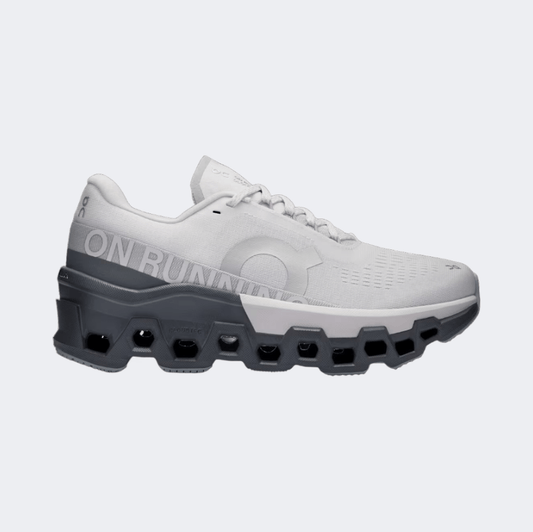 On Cloudmonster 2 Women Running Sneakers Frost/Rock - Medaid International