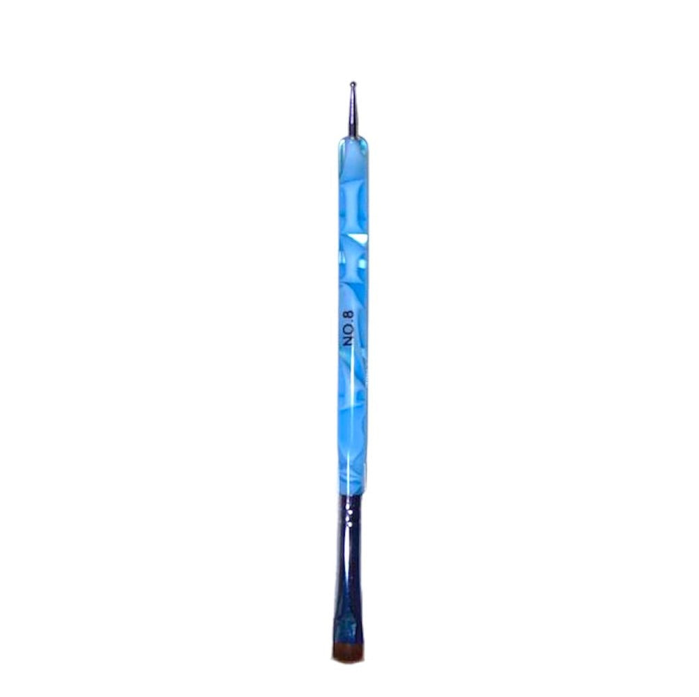 Beauty Glam Nail Brush No.8 Blue - Medaid