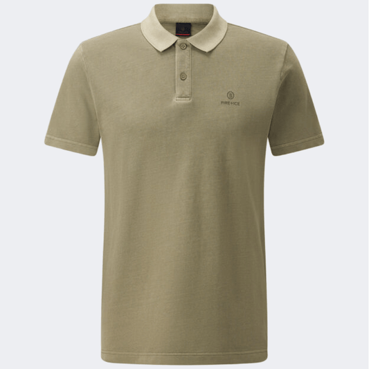 Fire And Ice Ramon Men Lifestyle Polo Short Sleeve Khaki - Medaid International