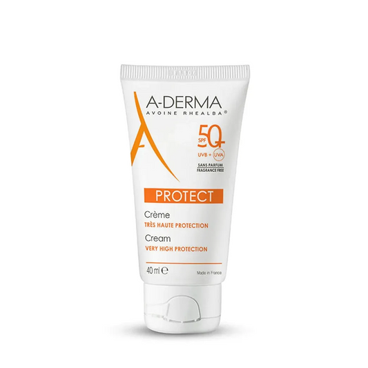 A-derma Protect Cream Spf 50+ Fragrance-free 40ml - Medaid