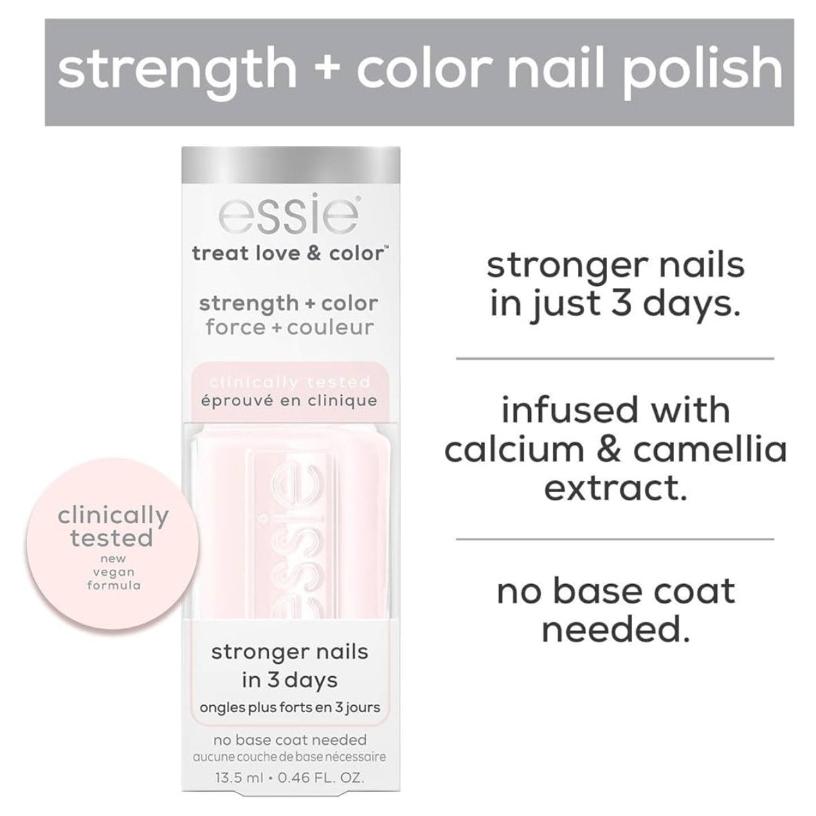 ESSIE TREAT LOVE & COLOR - 05 SHEERS TO YOU - Medaid International