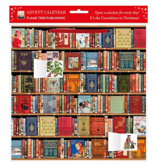 Bodleian Libraries: Christmas Bookshelves Advent Calendar (with stickers) - Medaid International