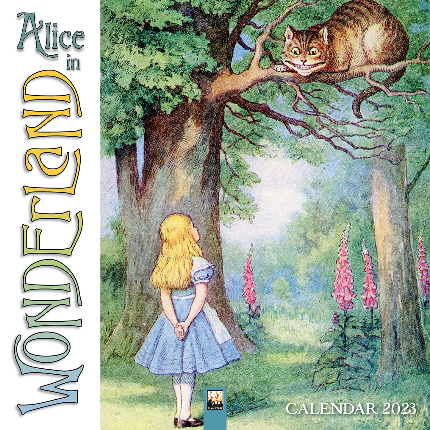 Alice in Wonderland Wall Calendar 2023 (Art Calendar) - Medaid International
