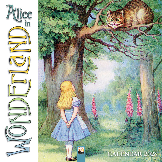 Alice in Wonderland Wall Calendar 2023 (Art Calendar) - Medaid International