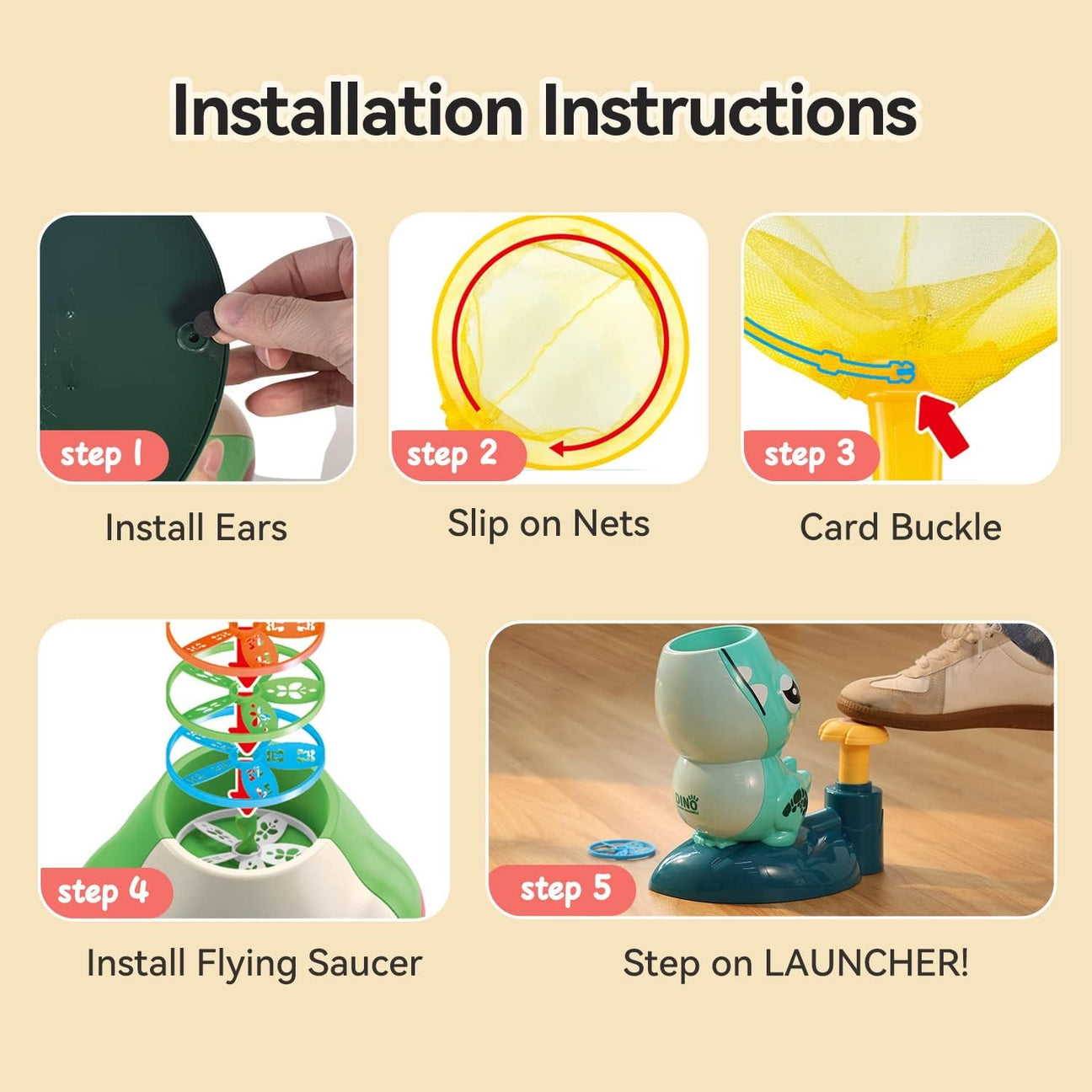 Flying Discs Rocket Launcher - Medaid International