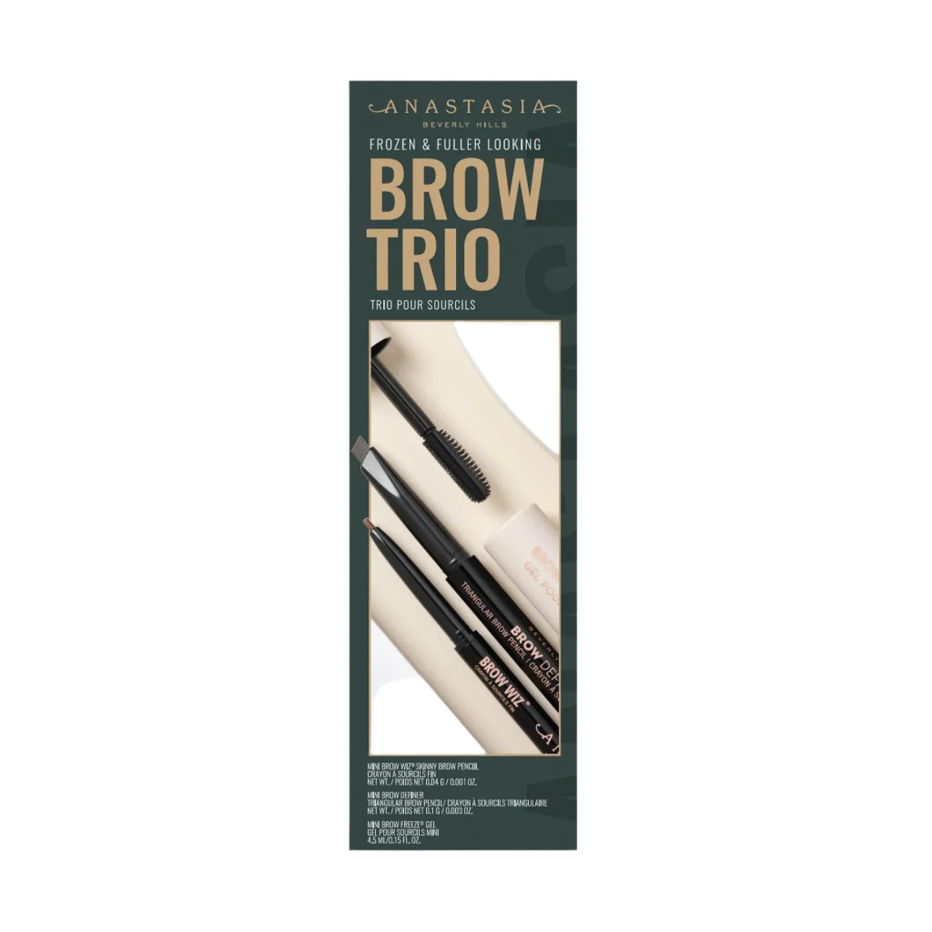 Anastasia - Frozen & Fuller Looking Brow Trio Kit - Medaid International