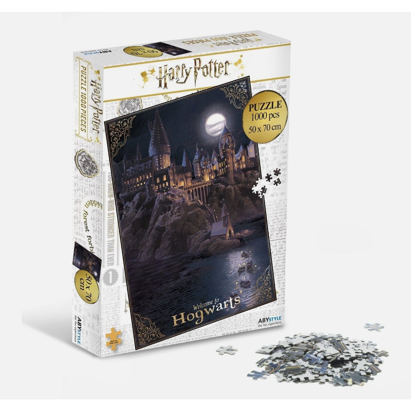 HARRY POTTER - Jigsaw puzzle 1000 pieces - Hogwarts - Medaid International