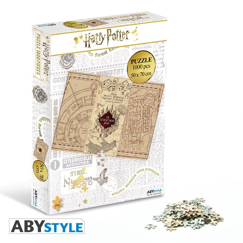HARRY POTTER - Jigsaw puzzle 1000 pieces- Marauder's Map - Medaid International