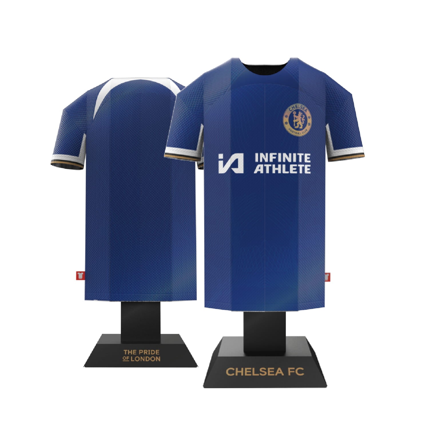 Chelsea FC - Metal Home Shirt 2023-24 - Model Kit - Medaid International