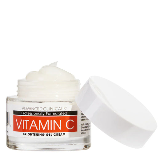 ADVANCED CLINICALS - Vitamin C Brightening Face Gel-Cream | 59 ML - Medaid