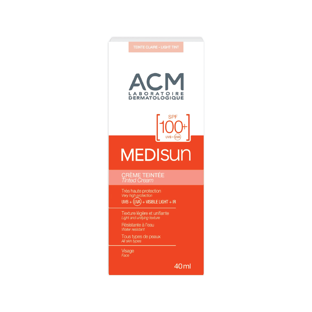 ACM Medisun Tinted Cream SPF 100 Light Tint - 40 ml - Medaid