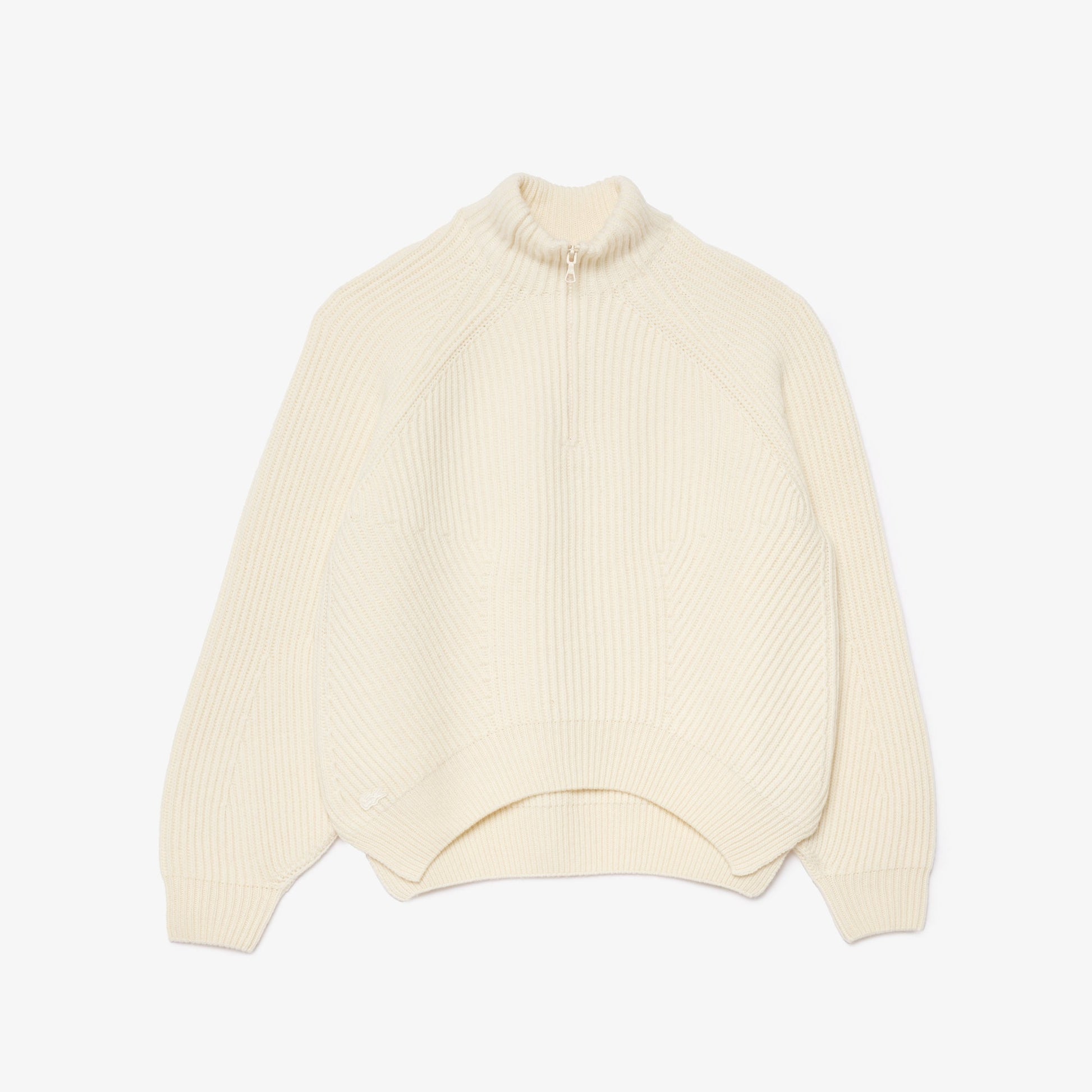 buy-zip-neck-pearl-rib-wool-sweater-af2528-70v-lebanon - Medaid