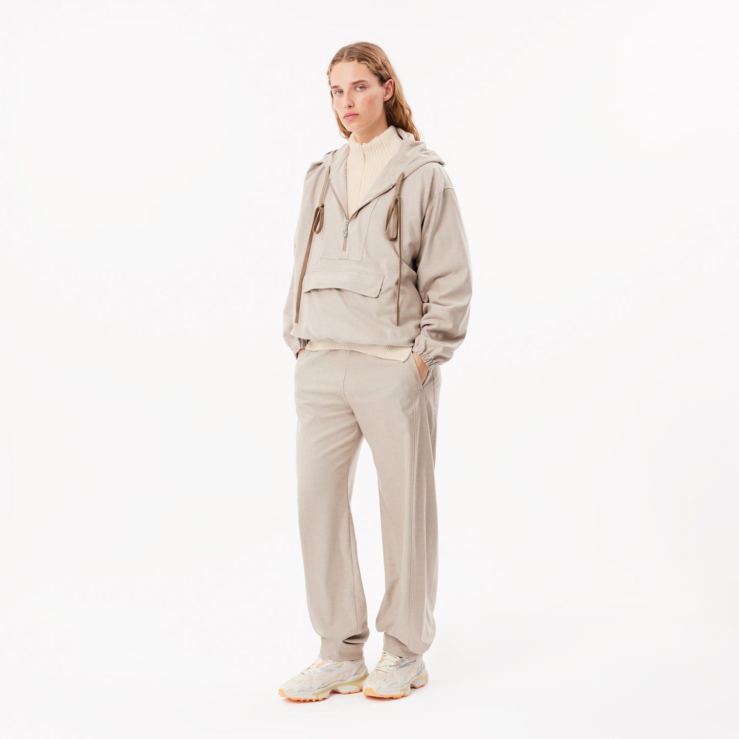 buy-zip-neck-pearl-rib-wool-sweater-af2528-70v-lebanon - Medaid