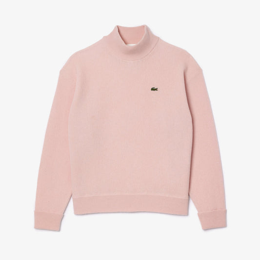 buy-relaxed-fit-carded-wool-high-neck-sweater-af9542-ady-lebanon - Medaid