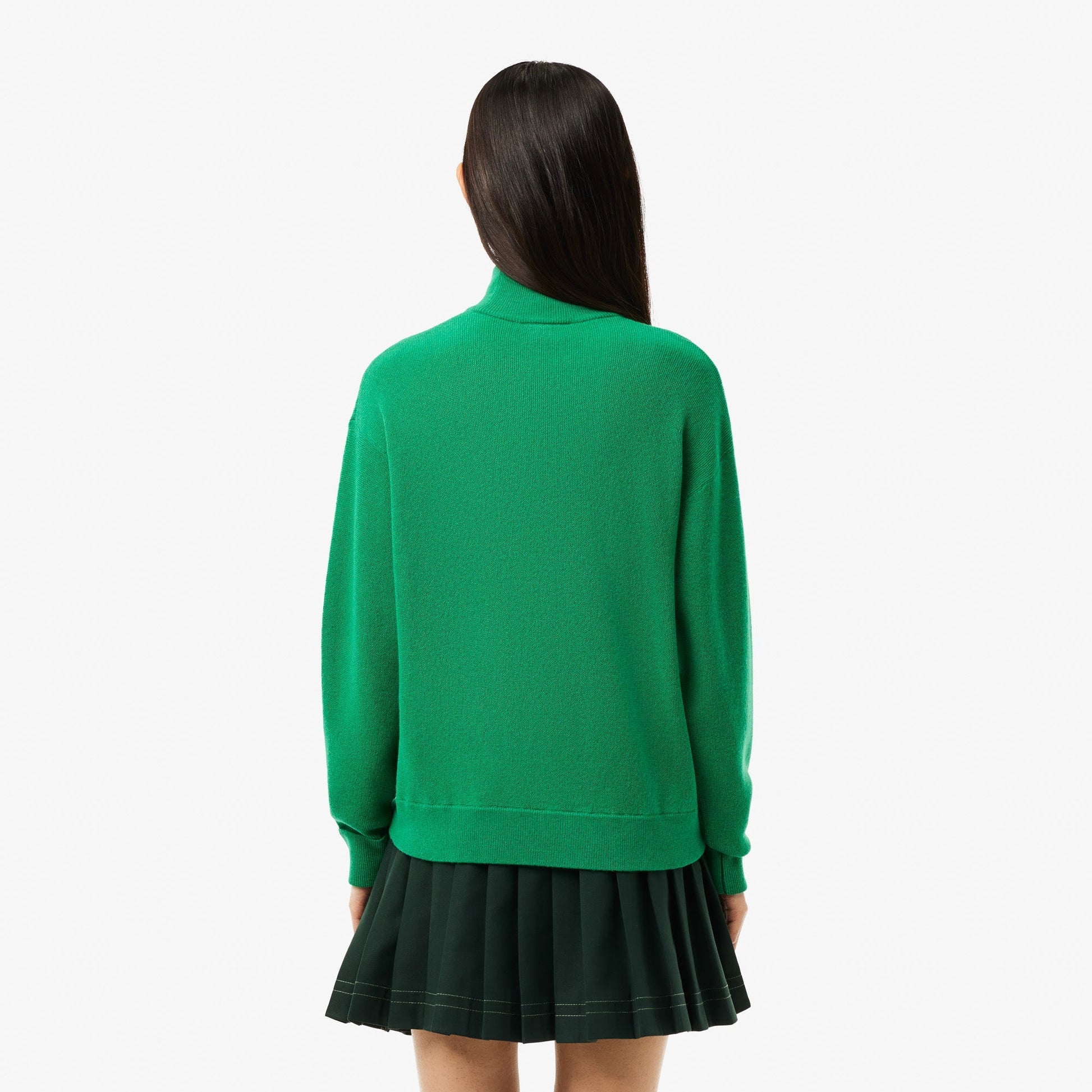 buy-relaxed-fit-carded-wool-high-neck-sweater-af9542-ldm-lebanon - Medaid