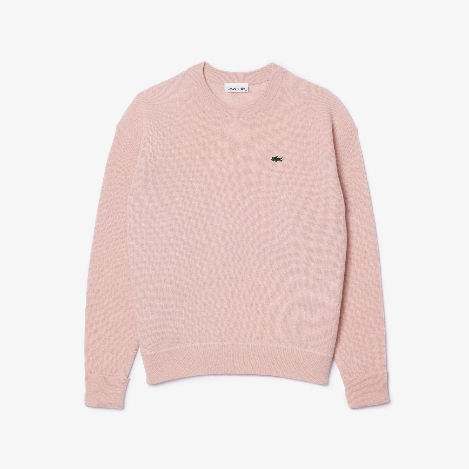 buy-relaxed-fit-carded-wool-moss-stitch-sweater-af9551-ady-lebanon - Medaid