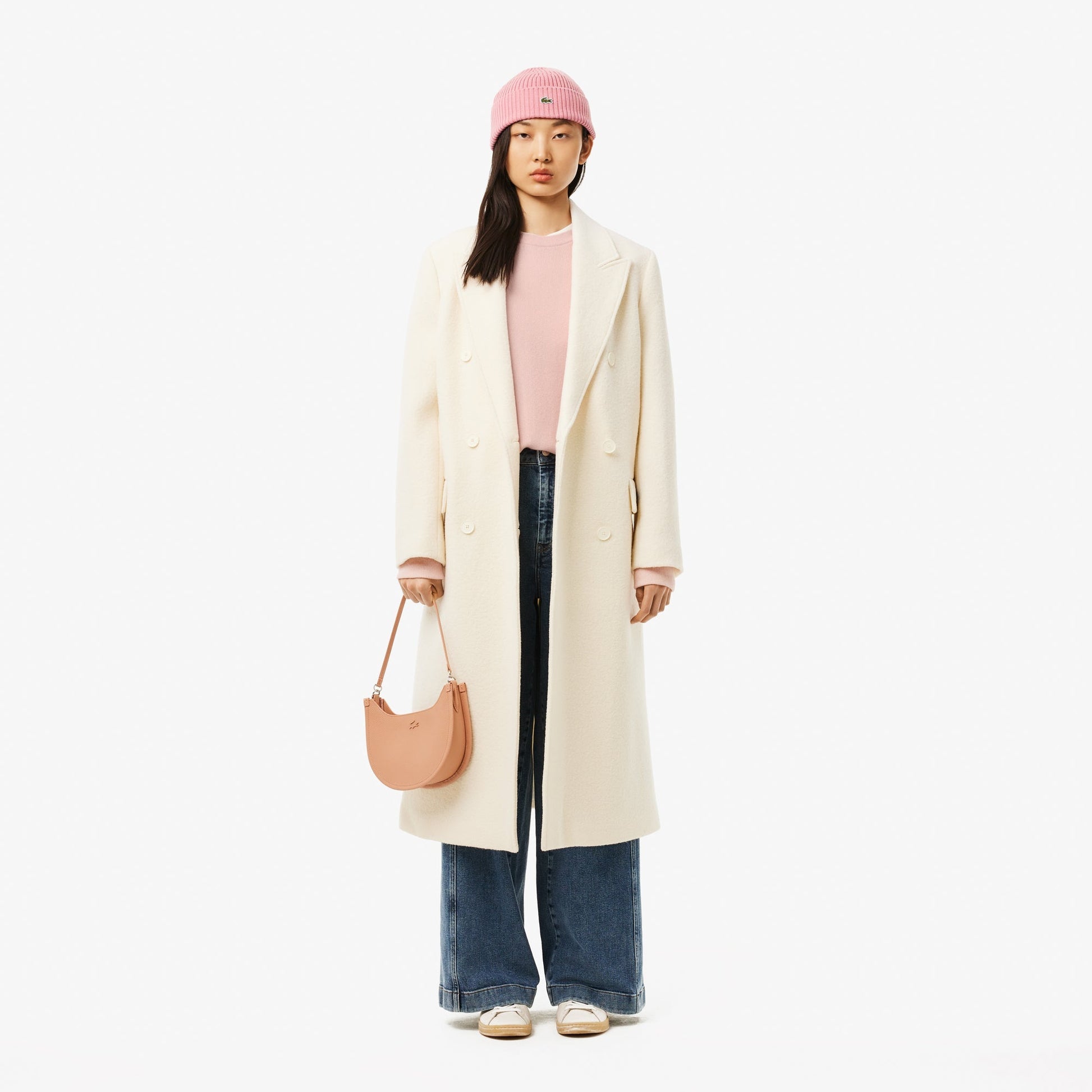 buy-relaxed-fit-carded-wool-moss-stitch-sweater-af9551-ady-lebanon - Medaid