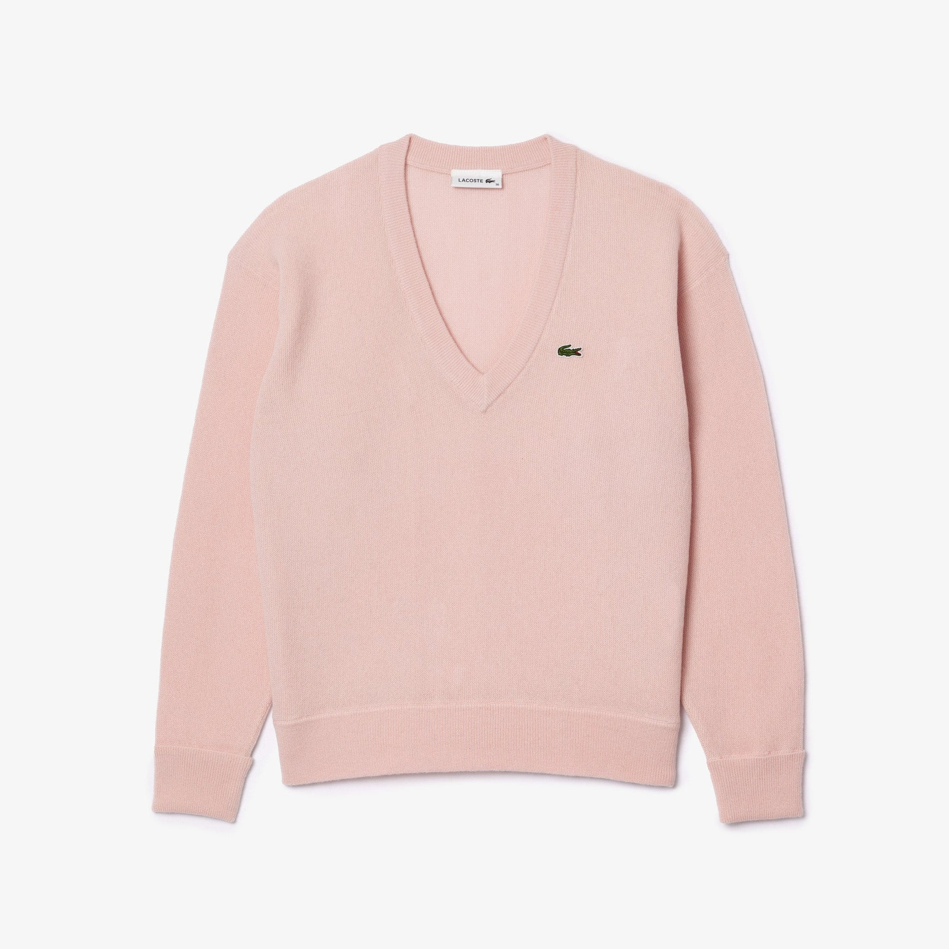 buy-relaxed-fit-carded-wool-moss-stitch-sweater-af9554-ady-lebanon - Medaid