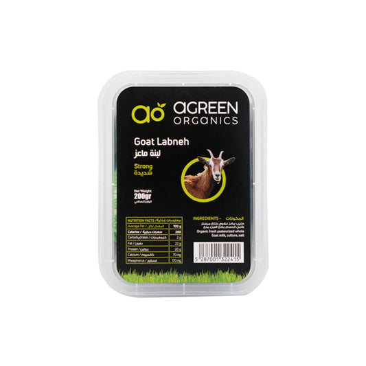 AGREEN ORGANICS GOAT LABNEH STRONG - Medaid International