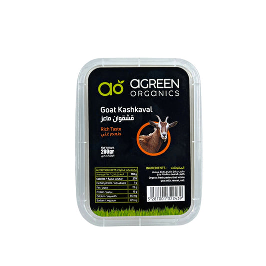 AGREEN ORGANICS GOAT KASHKAVAL - Medaid International