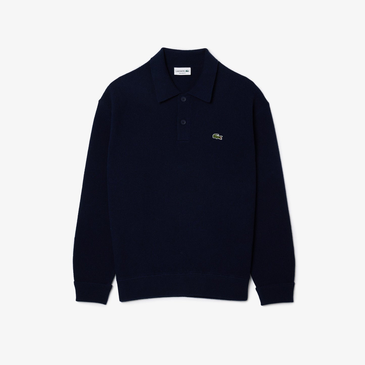 buy-relaxed-fit-carded-wool-polo-sweater-ah0582-166-lebanon - Medaid