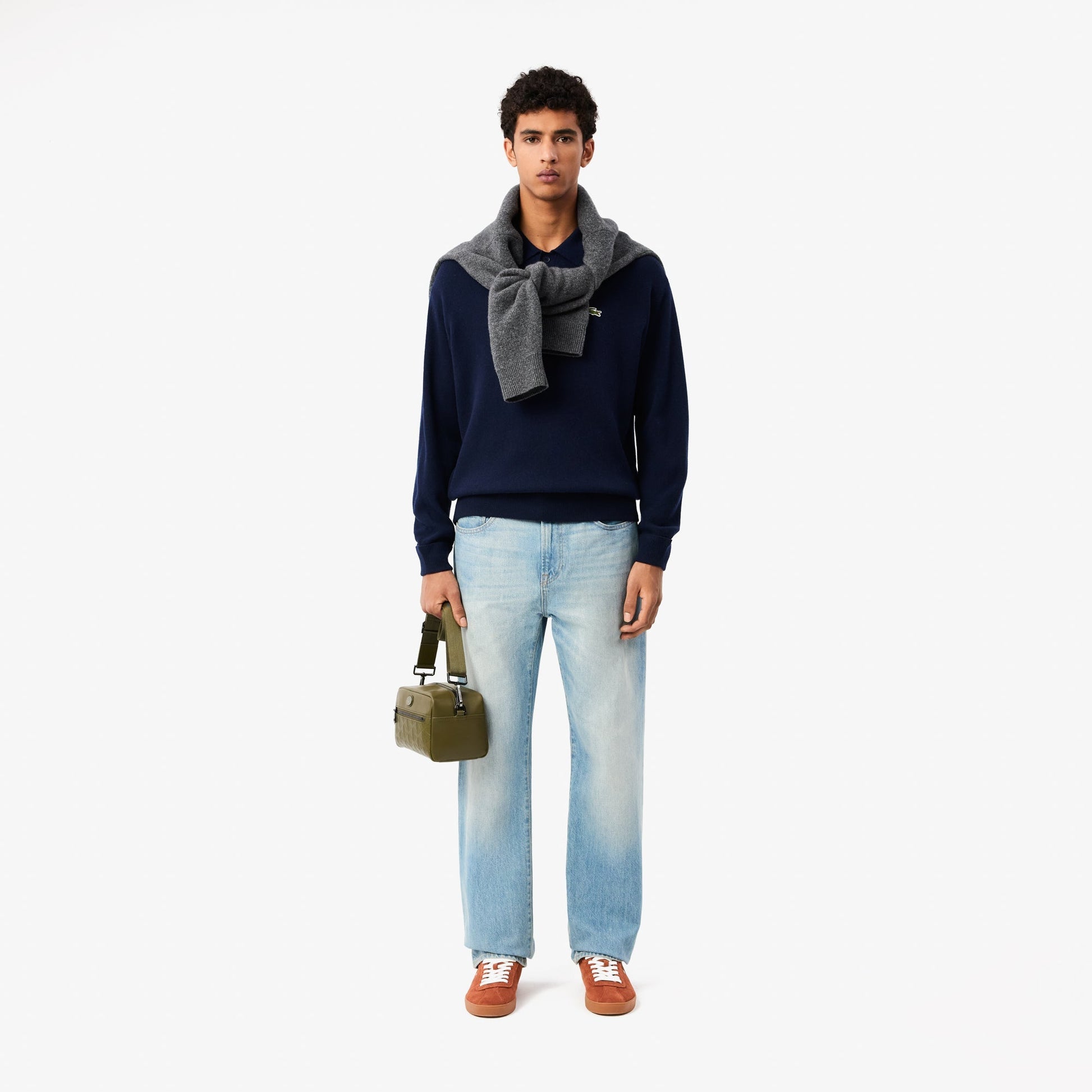 buy-relaxed-fit-carded-wool-polo-sweater-ah0582-166-lebanon - Medaid