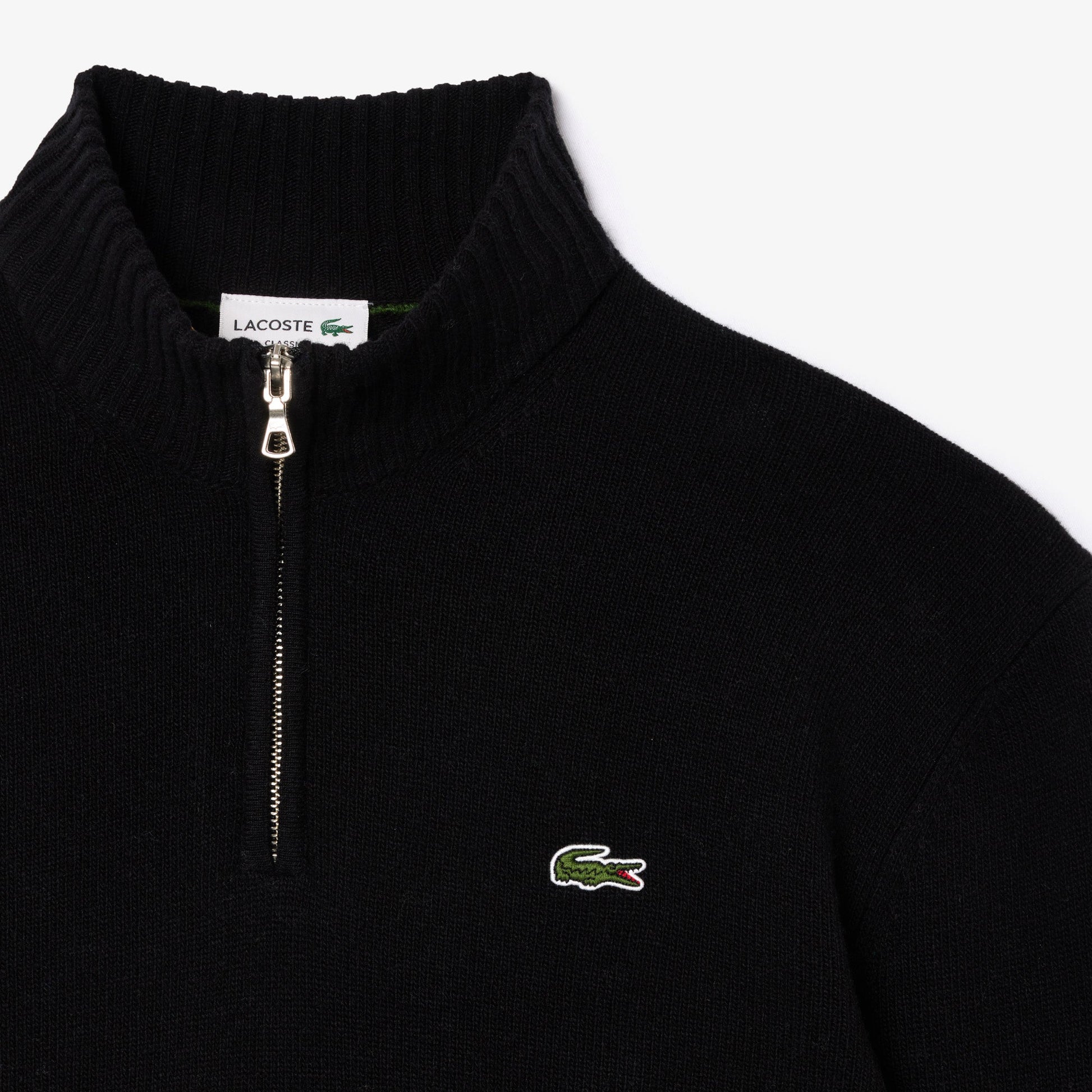buy-high-zip-neck-monochrome-carded-wool-sweater-ah3052-031-lebanon - Medaid