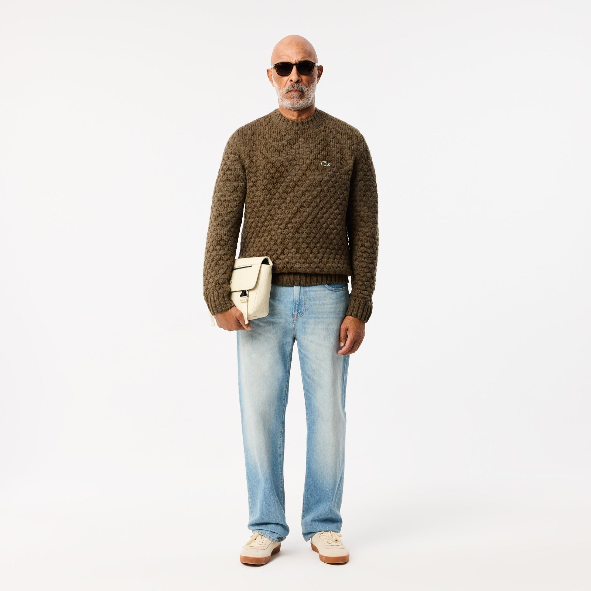 buy-thick-carded-wool-crew-neck-sweater-ah3223-bmy-lebanon - Medaid