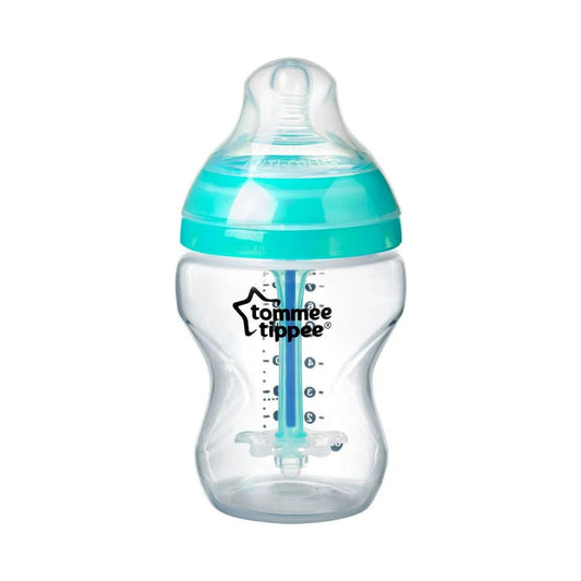 Tommee Tippee Anti-Colic Bottle - 260 ml - Aqua - 0m+ - Medaid