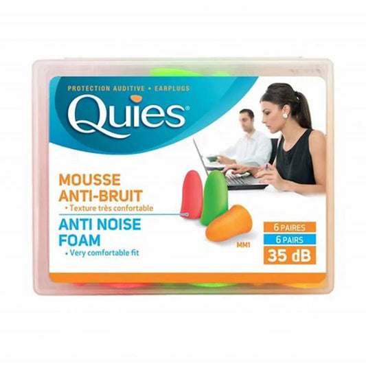 Anti-Noise Foam Fluo EarPlugs (Adult) - Medaid International